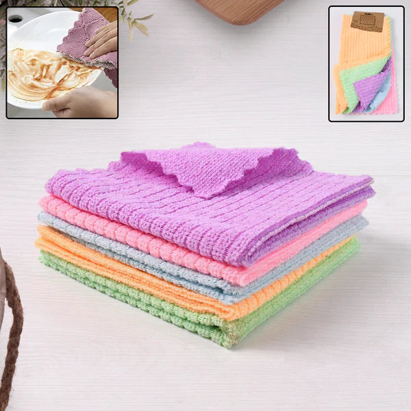 Microfiber Cleaning Cloth Pack of 5