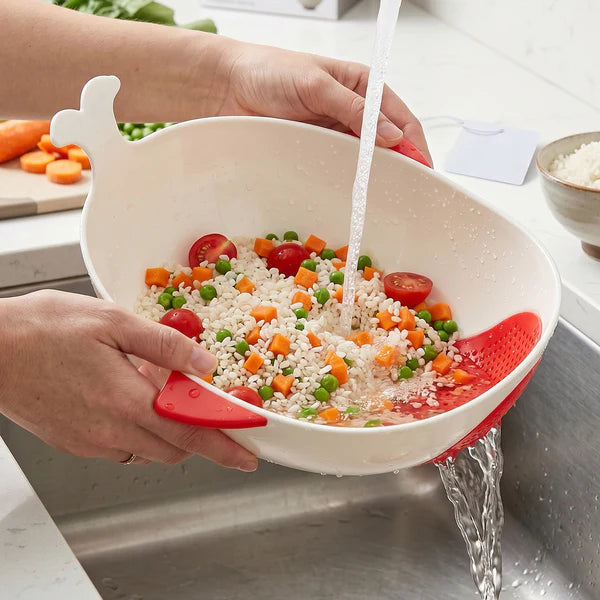 Fish-Shaped Rice Drainer – Multi-Use Kitchen Strainer | Vastate