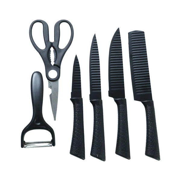 Kitchen Knife Set – Complete 6-in-1 Multipurpose Tool for Home & Kitchen