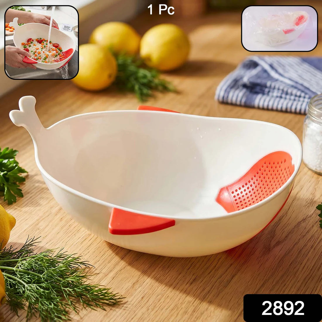 Fish-Shaped Rice Drainer – Multi-Use Kitchen Strainer | Vastate